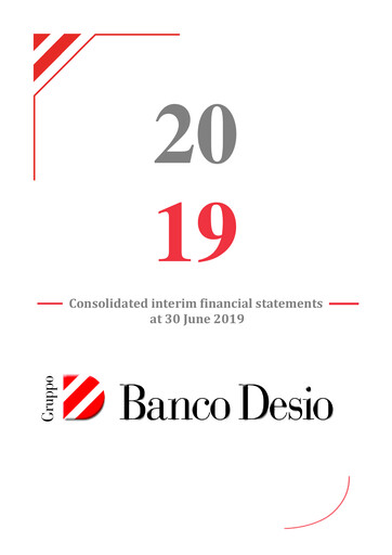 Thumbnail Banco di Desio e della Brianza Half-year Report 2019-h1