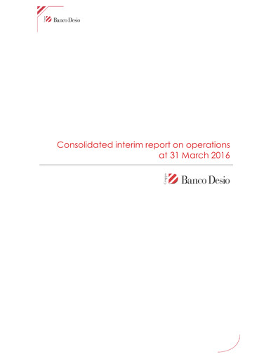 Thumbnail Banco di Desio e della Brianza Quarterly Report 2016-q1