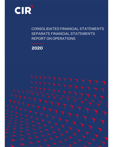 Thumbnail CIR S.p.A. - Compagnie Industriali Riunite Annual Report 2020
