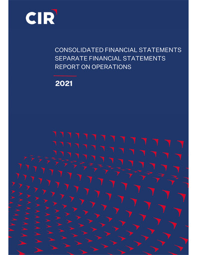 Thumbnail CIR S.p.A. - Compagnie Industriali Riunite Annual Report 2021