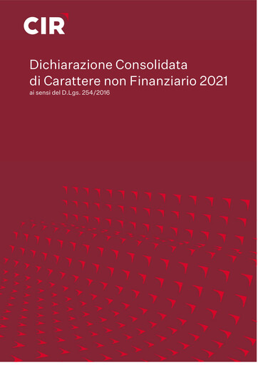 Thumbnail CIR S.p.A. - Compagnie Industriali Riunite ESG Report 2021