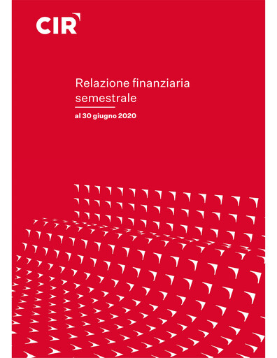 Miniature CIR S.p.A. - Compagnie Industriali Riunite Rapport semestriel 2020-h1