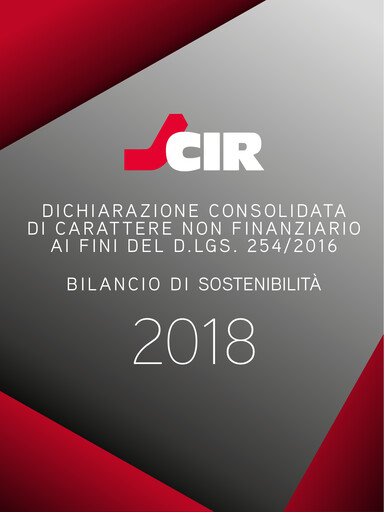 Thumbnail CIR S.p.A. - Compagnie Industriali Riunite Sustainability Report 2018