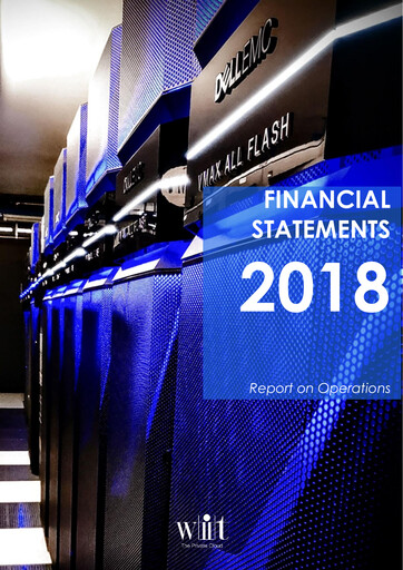 Thumbnail Wiit S.p.A. Financial Statement 2018
