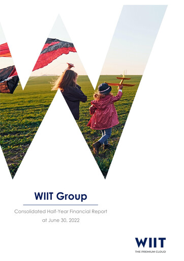 Thumbnail Wiit S.p.A. Half-year Report 2022