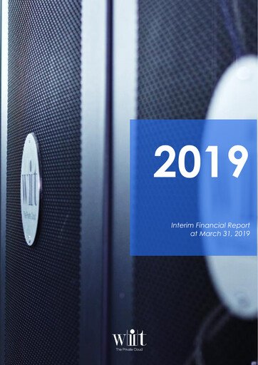 Thumbnail Wiit S.p.A. Quarterly Report 2019-q1