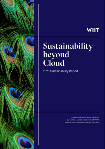 Thumbnail Wiit S.p.A. Sustainability Report 2023