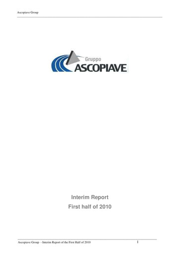 Thumbnail Ascopiave Half-year Report 2010