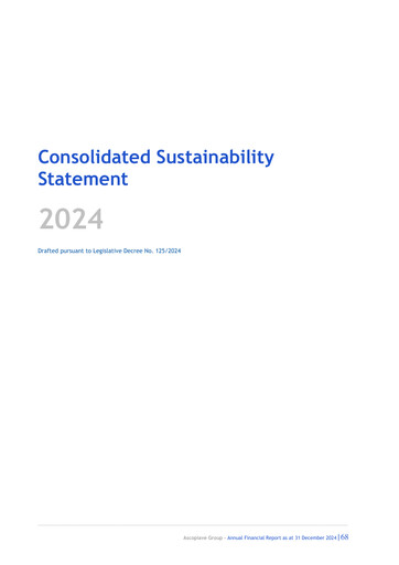 Thumbnail Ascopiave Sustainability Report 2024