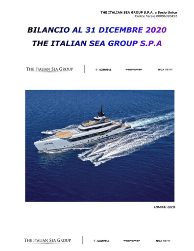 Thumbnail The Italian Sea Group Financial Statement 2020