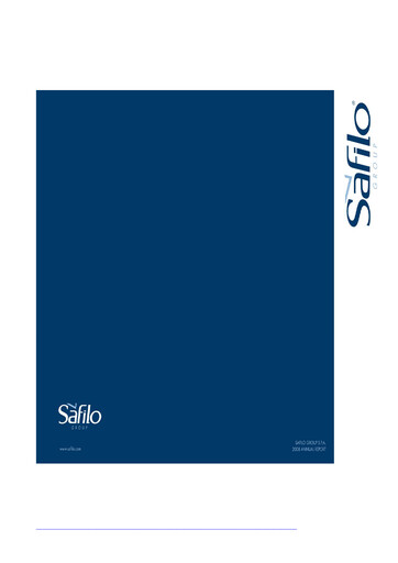 Miniature Safilo Group Rapport annuel 2008