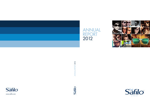 Miniature Safilo Group Rapport annuel 2012