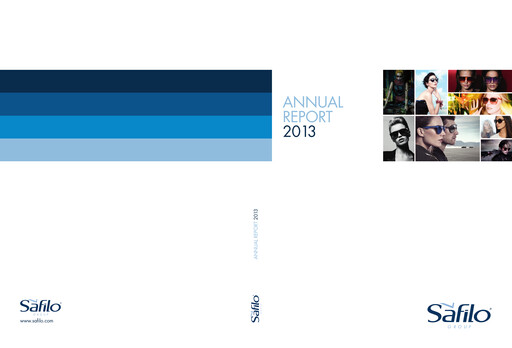 Miniature Safilo Group Rapport annuel 2013