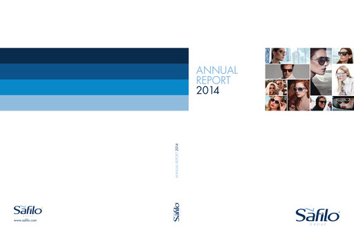 Miniature Safilo Group Rapport annuel 2014