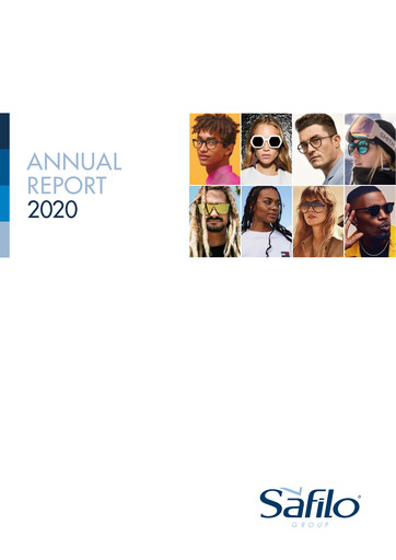 Miniature Safilo Group Rapport annuel 2020