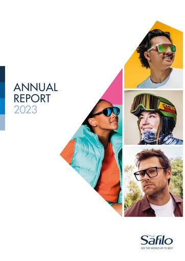 Miniature Safilo Group Rapport annuel 2023