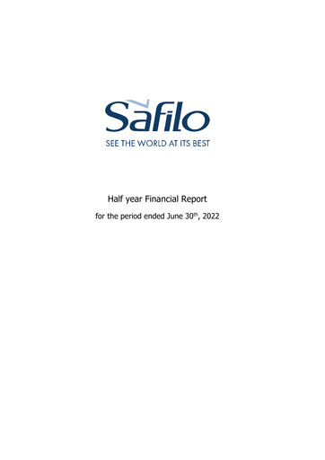 Thumbnail Safilo Group Half-year Report 2022-h1