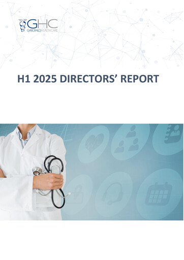 Thumbnail Garofalo Health Care Half-year Report 2025-h1