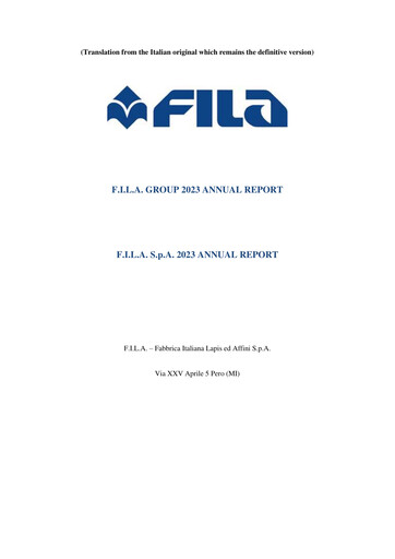 Thumbnail F.I.L.A. - Fabbrica Italiana Lapis ed Affini Annual Report 2023