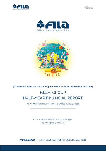 Thumbnail F.I.L.A. - Fabbrica Italiana Lapis ed Affini Half-year Report 2025-h1