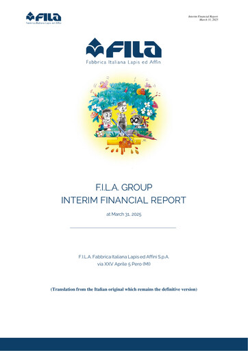 Thumbnail F.I.L.A. - Fabbrica Italiana Lapis ed Affini Quarterly Report 2025-q1
