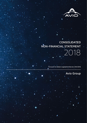 Thumbnail Avio S.p.A. Sustainability Report 2018