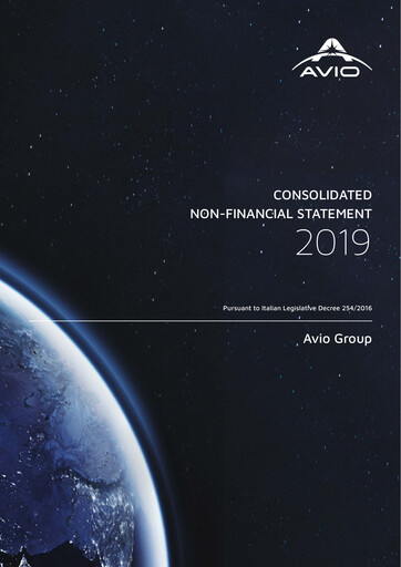 Thumbnail Avio S.p.A. Sustainability Report 2019