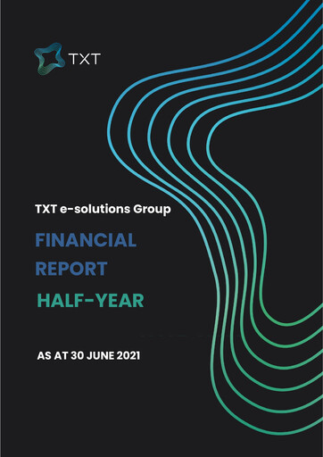 Thumbnail TXT e-solutions Financial Report 2021-h1