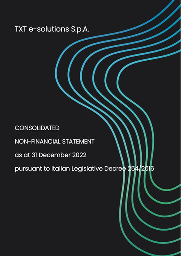 Thumbnail TXT e-solutions Sustainability Report 2022