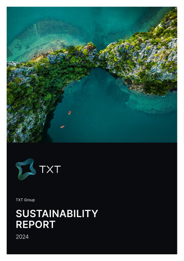 Thumbnail TXT e-solutions Sustainability Report 2024
