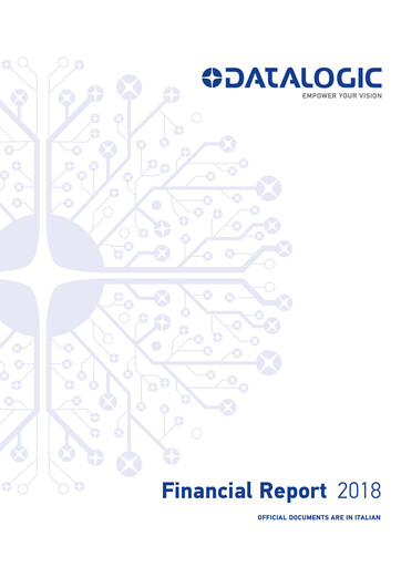 Thumbnail Datalogic S.p.A. Financial Report 2018