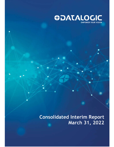 Thumbnail Datalogic S.p.A. Quarterly Report 2022-q1