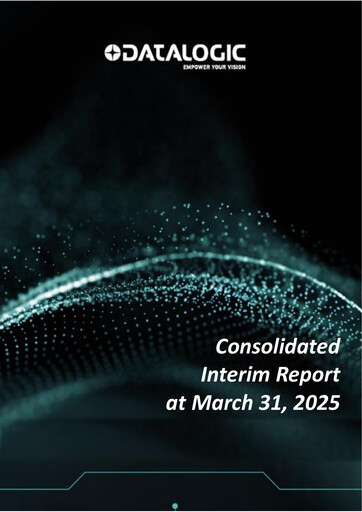 Thumbnail Datalogic S.p.A. Quarterly Report 2025-q1