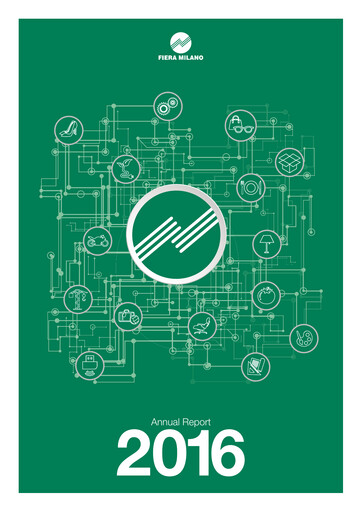 Miniature Fiera Milano Rapport annuel 2016