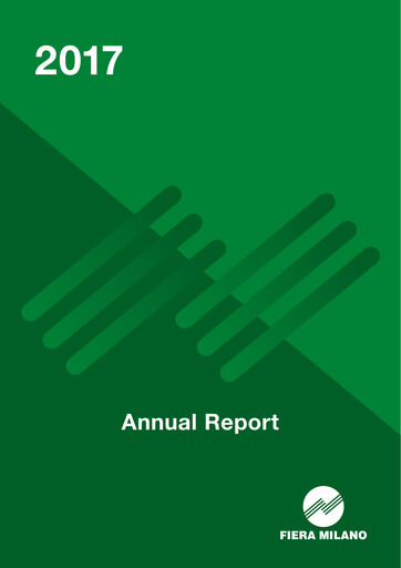 Miniature Fiera Milano Rapport annuel 2017