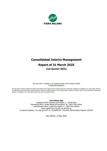 Thumbnail Fiera Milano Quarterly Report 2025-q1