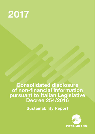 Vorschaubild Fiera Milano Nachhaltigkeitsbericht 2017