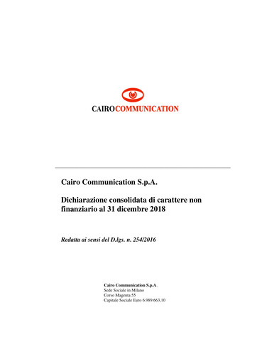 Thumbnail Cairo Communication ESG Report 2018
