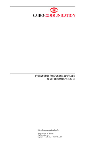 Thumbnail Cairo Communication Financial Report 2013