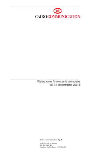 Thumbnail Cairo Communication Financial Report 2014