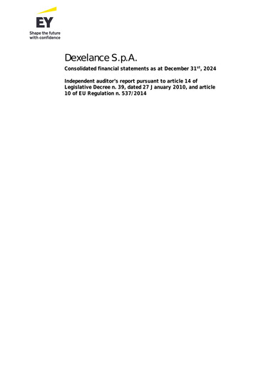 Thumbnail Dexelance Financial Statement 2024