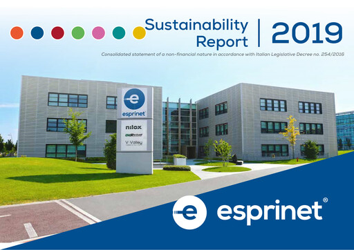 Vorschaubild Esprinet Nachhaltigkeitsbericht 2019