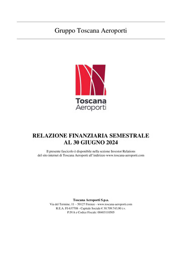 Thumbnail Toscana Aeroporti Financial Report 2024-h1