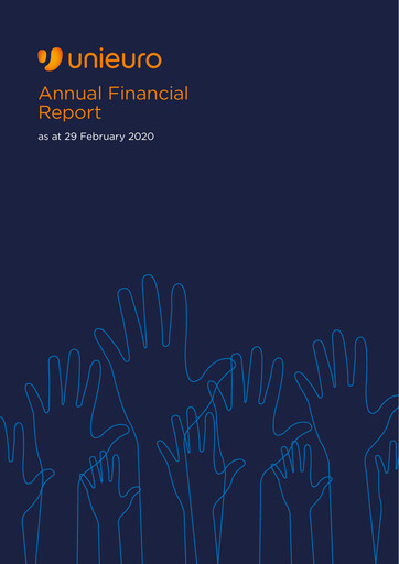 Thumbnail Unieuro Annual Report 2019-2020
