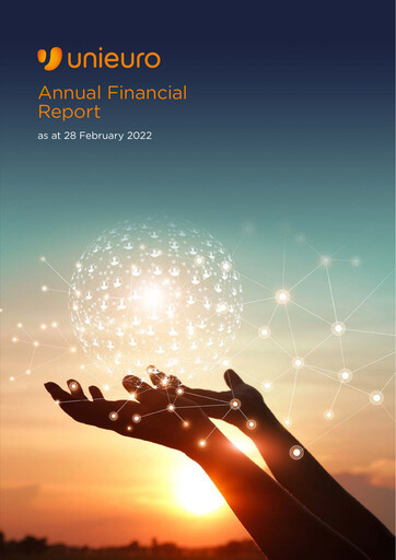 Thumbnail Unieuro Annual Report 2021-2022
