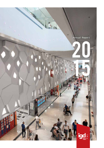 Thumbnail Immobiliare Grande Distribuzione SIIQ Annual Report 2015