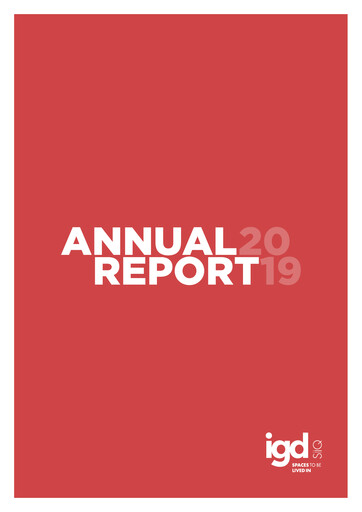 Thumbnail Immobiliare Grande Distribuzione SIIQ Annual Report 2019