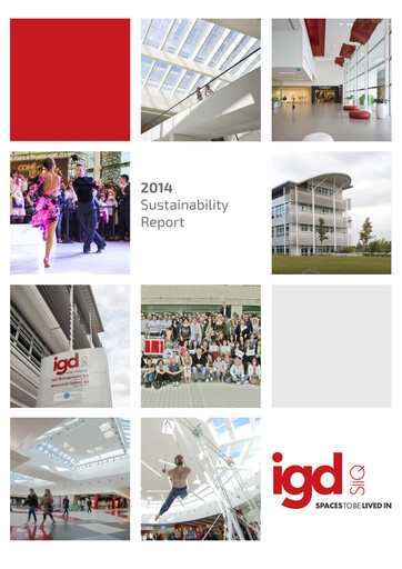 Thumbnail Immobiliare Grande Distribuzione SIIQ Sustainability Report 2014