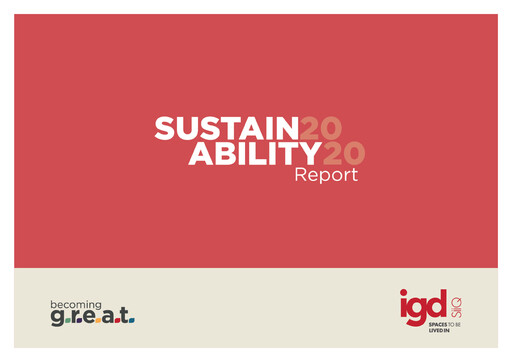 Thumbnail Immobiliare Grande Distribuzione SIIQ Sustainability Report 2020