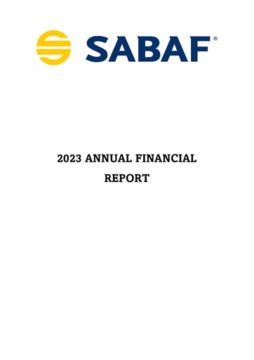 Thumbnail Sabaf S.p.A. Annual Report 2023